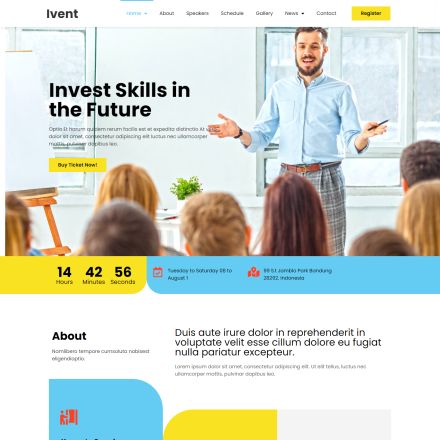 ThemeForest Ivent