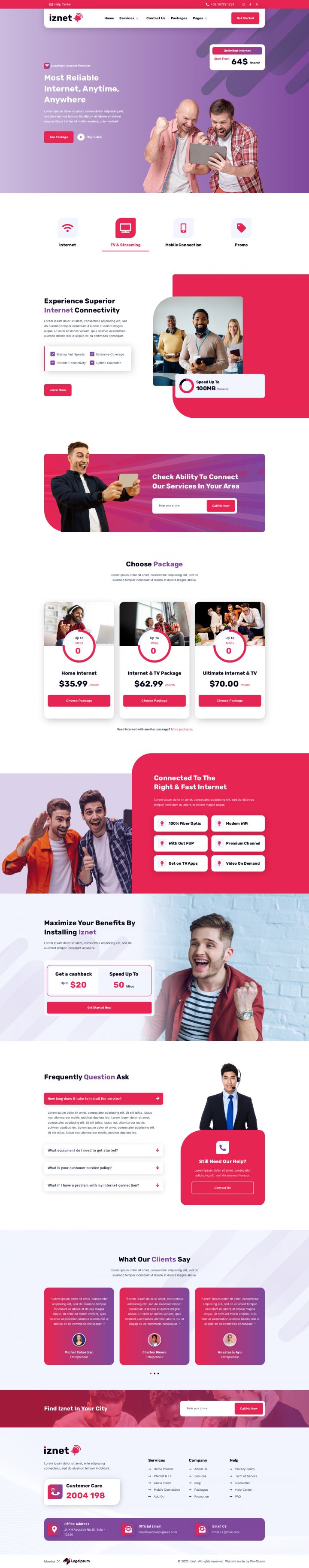 WordPress шаблон ThemeForest iZnet