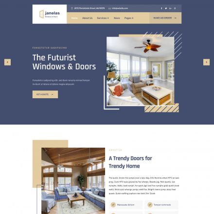 ThemeForest Janelas