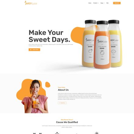 ThemeForest Jarsy Juice