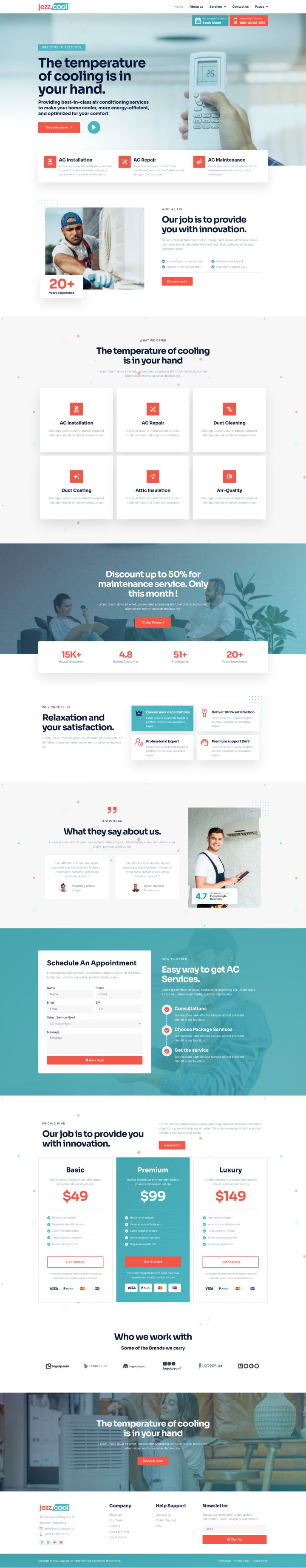 WordPress шаблон ThemeForest JezzCool