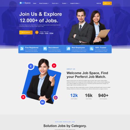 ThemeForest Job Space