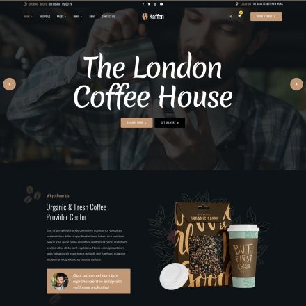 ThemeForest Kaffen