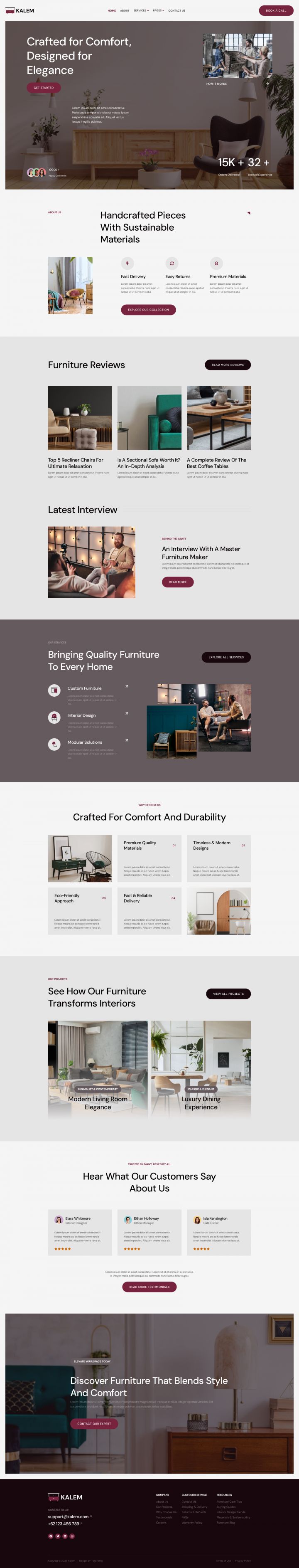 WordPress шаблон ThemeForest Kalem