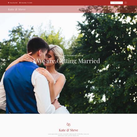 ThemeForest Kate & Steve