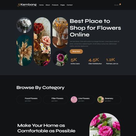 ThemeForest Kembang