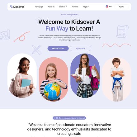 ThemeForest Kidsover