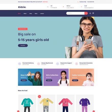 ThemeForest Kidzie