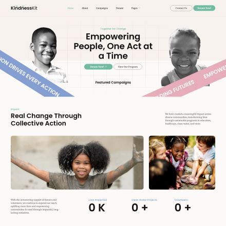 ThemeForest KindnessKit