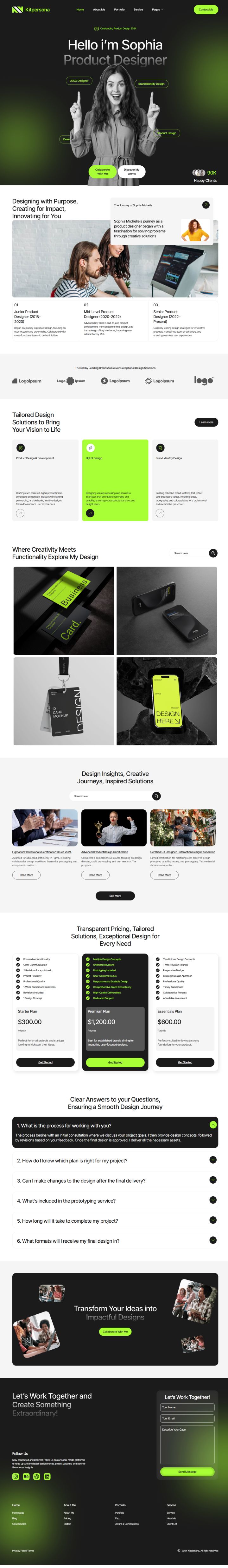 WordPress шаблон ThemeForest KitPersona
