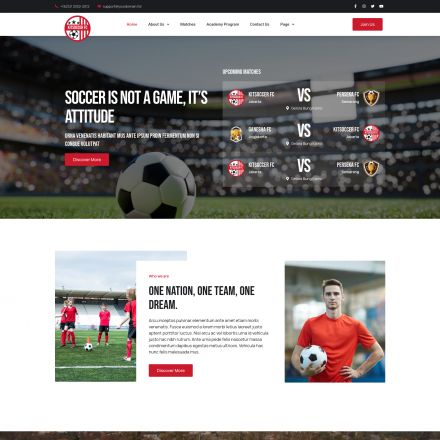 ThemeForest KitSoccer