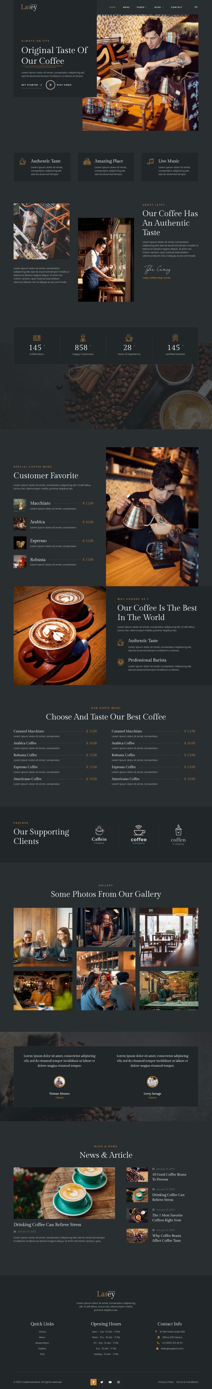 WordPress шаблон ThemeForest Latey