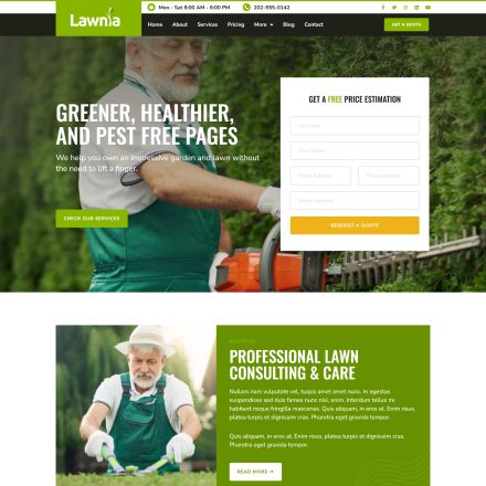 ThemeForest Lawnia