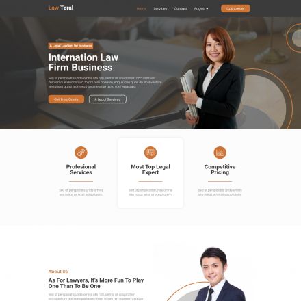 ThemeForest LawTeral