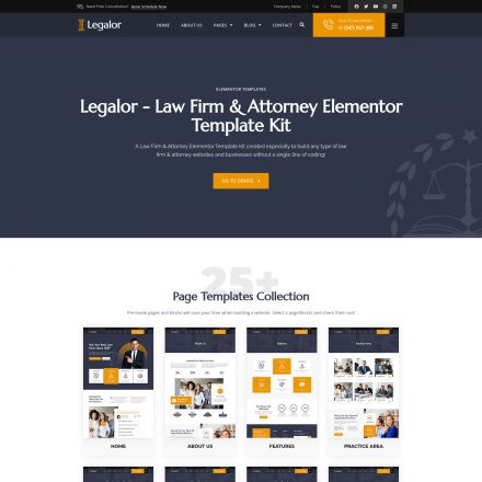 ThemeForest Legalor