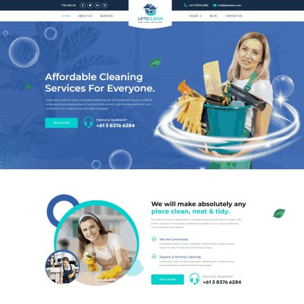 ThemeForest LetsClean