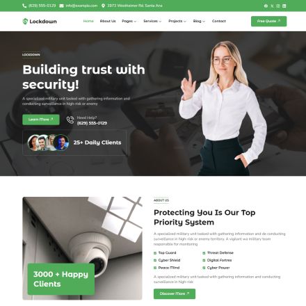 ThemeForest Lockdown
