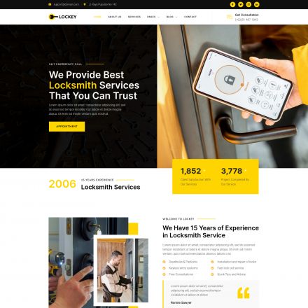 ThemeForest Lockey