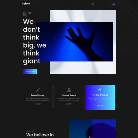 ThemeForest Lykke