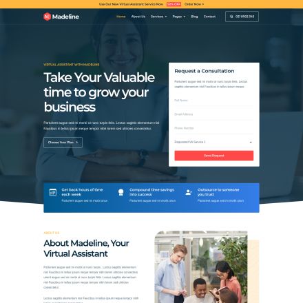 ThemeForest Madeline