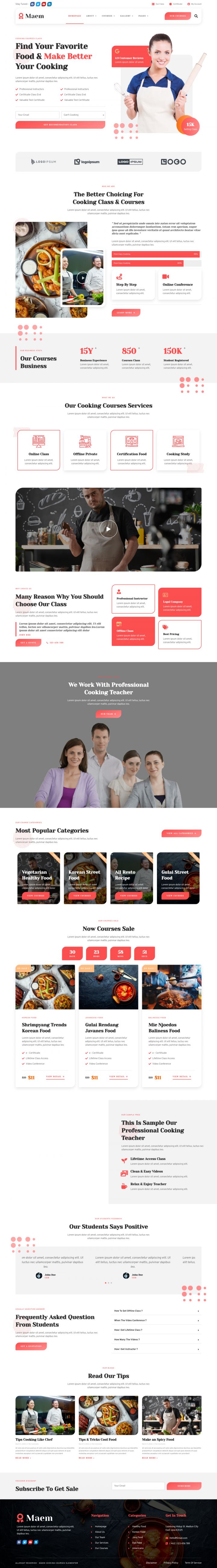 WordPress шаблон ThemeForest Maem