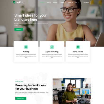 ThemeForest Makko