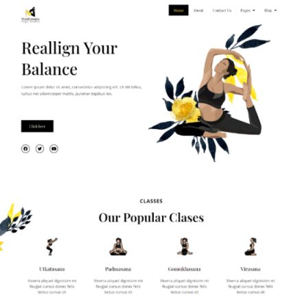 ThemeForest Mantrasana