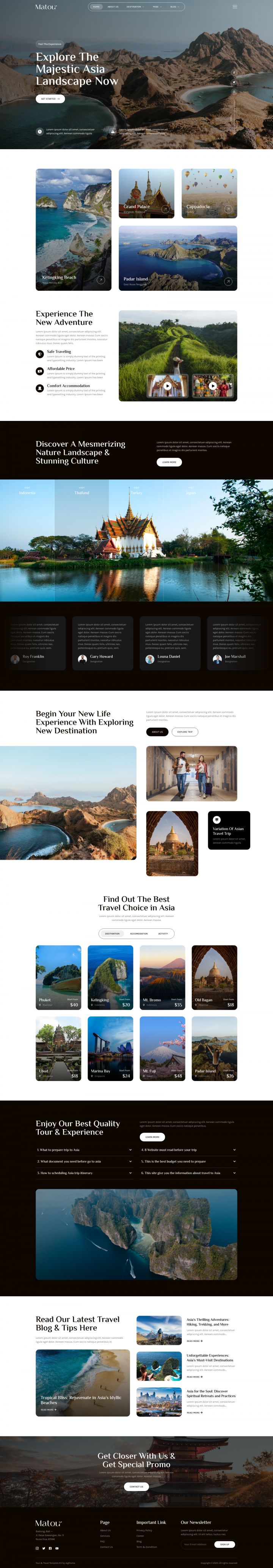 Шаблон ThemeForest Matour WordPress шаблон ThemeForest Matour