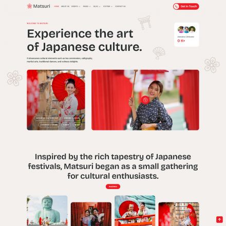 ThemeForest Matsuri