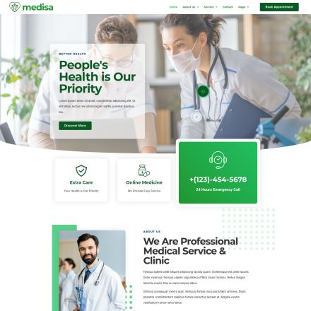 ThemeForest Medisa