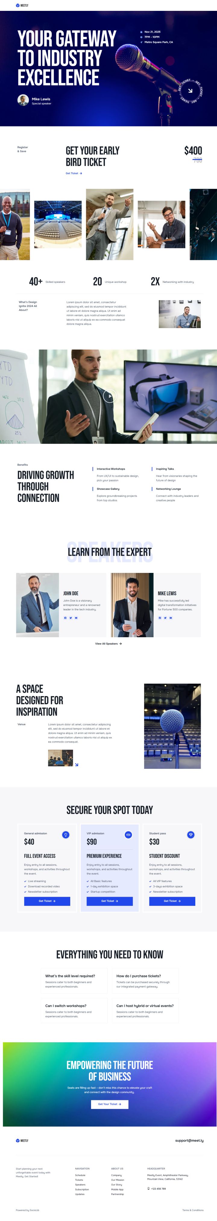 WordPress шаблон ThemeForest Meetly