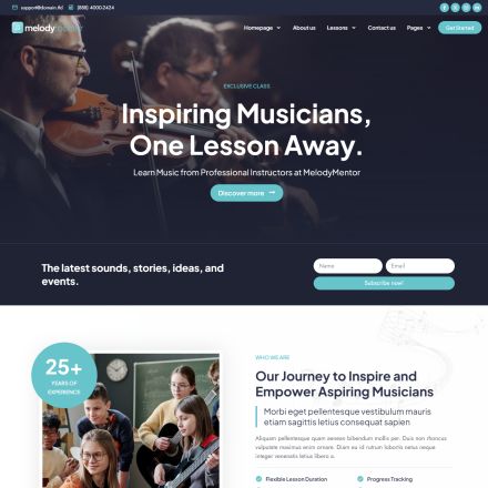 ThemeForest MelodyMentor