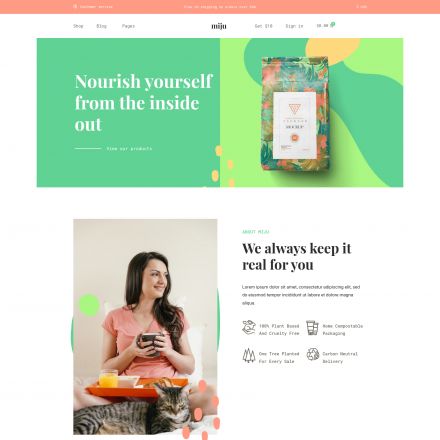 ThemeForest Miju
