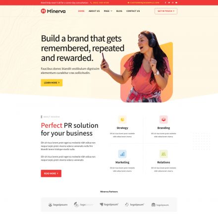 ThemeForest Minerva