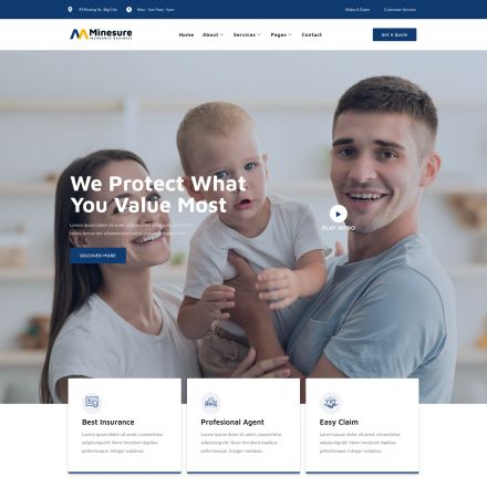 ThemeForest Minesure