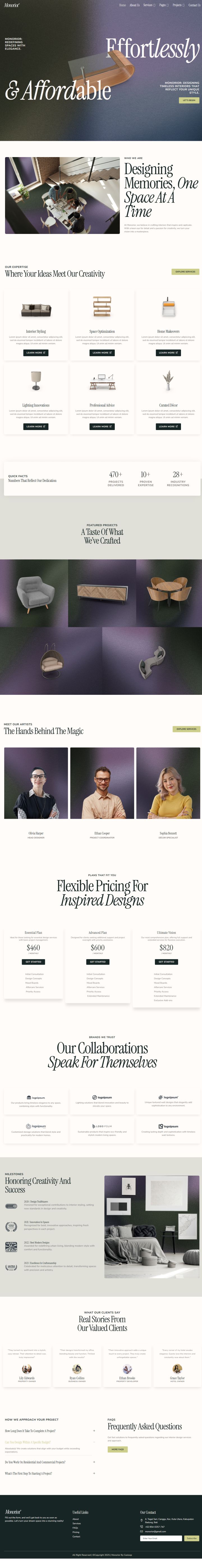 WordPress шаблон ThemeForest Monorior Space