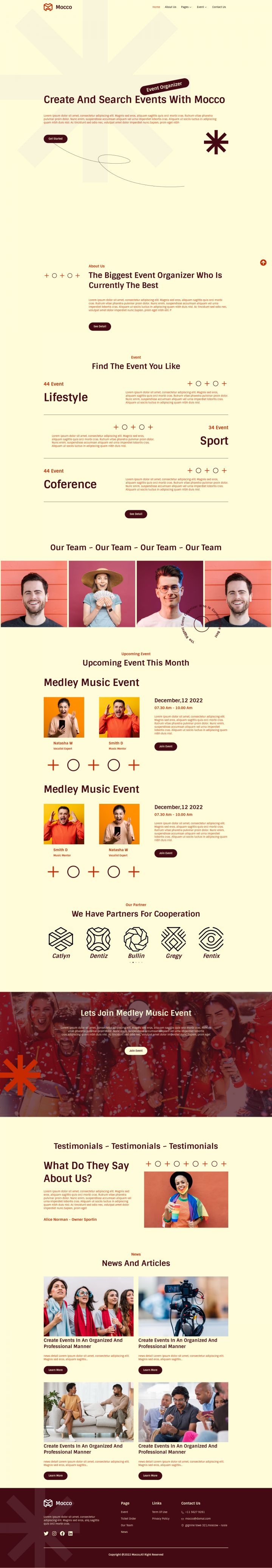 WordPress шаблон ThemeForest Moocoo