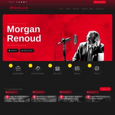 ThemeForest Morgan Renoud