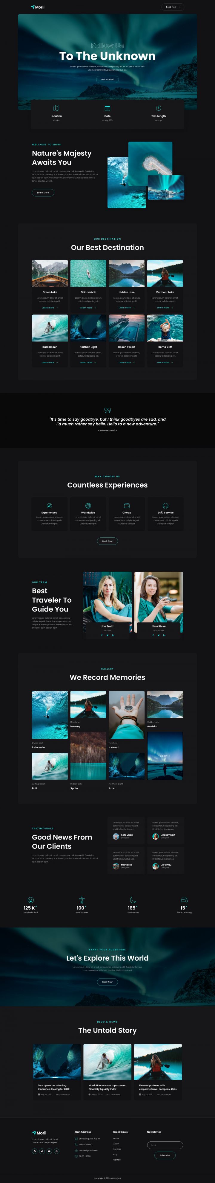 WordPress шаблон ThemeForest Morii