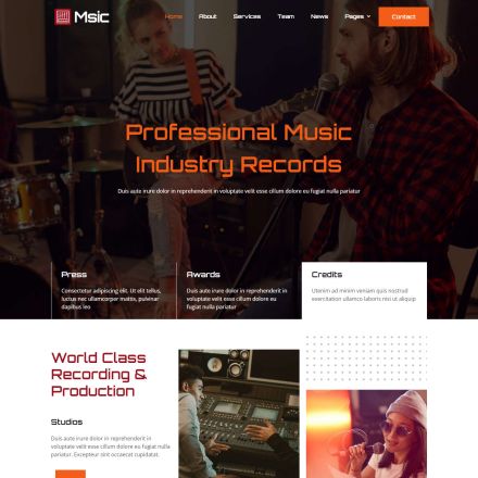 ThemeForest Msic