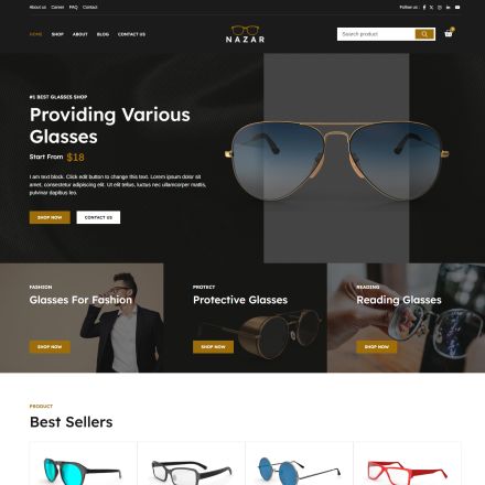 ThemeForest Nazar