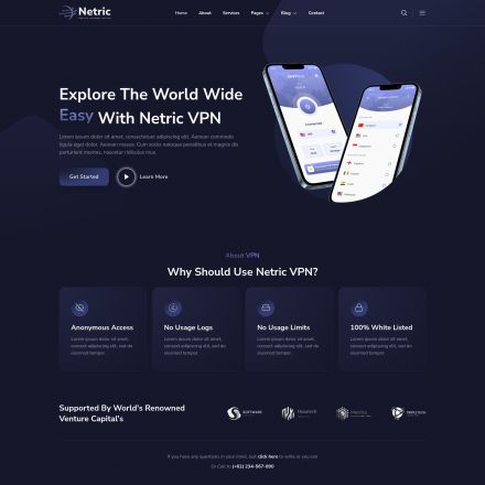 ThemeForest Netric