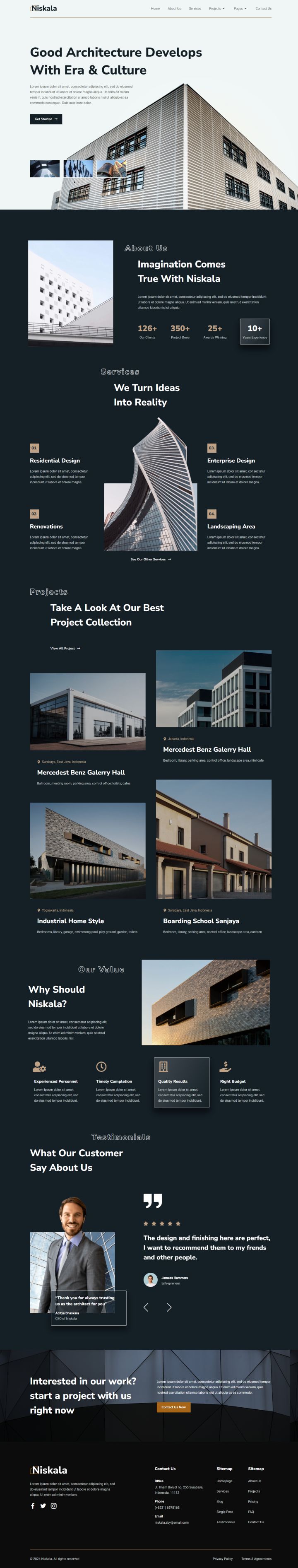 WordPress шаблон ThemeForest Niskala