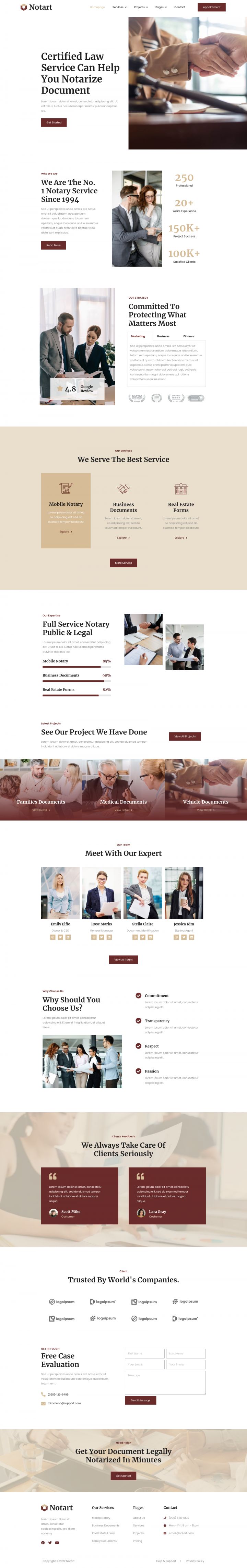 WordPress шаблон ThemeForest Notart