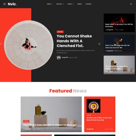 ThemeForest Nvic