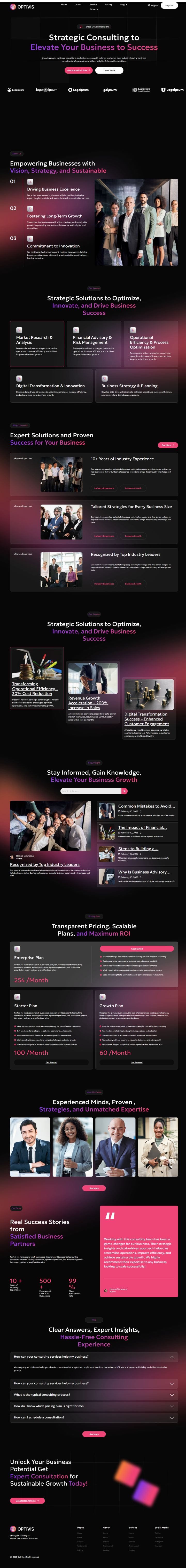 WordPress шаблон ThemeForest Optivis