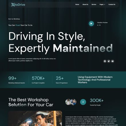 ThemeForest Otodrive