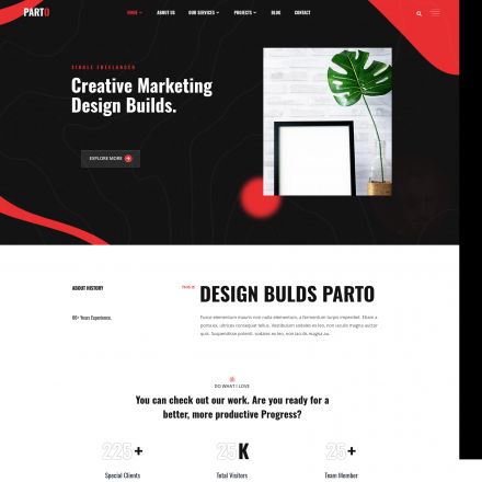 ThemeForest Parto