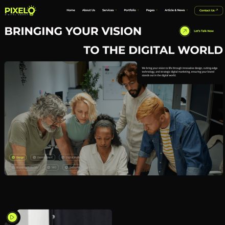 ThemeForest Pixelo