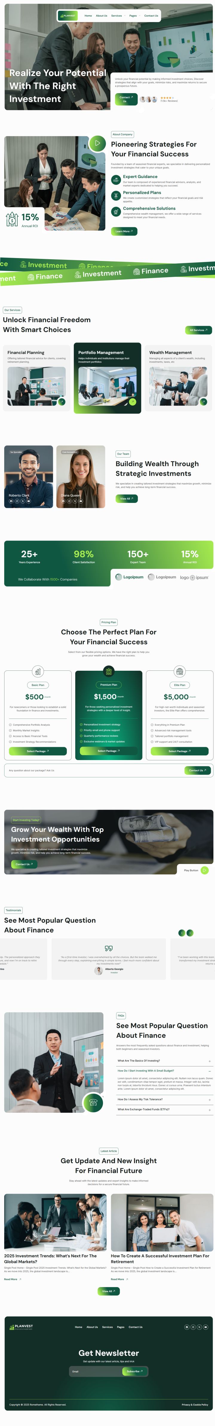 WordPress шаблон ThemeForest Plantvest